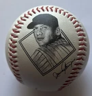 MICKEY MANTLE  AUTOGRAPHED BASEBALL 40TH ANNIVERSARY 1956 TRIPLE CROWN SEASON
