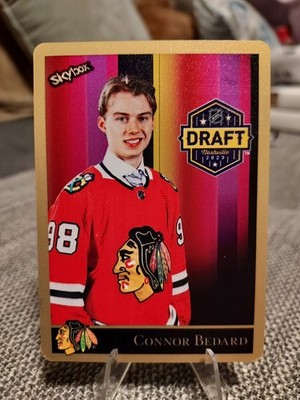 2023-24 Skybox Metal Universe Connor Bedard 1990 Retros NHL Draft SSP Metal #6