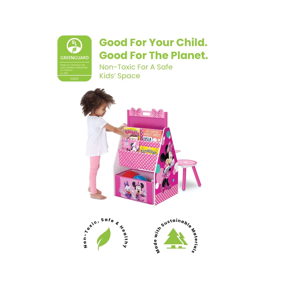 Delta Children Deluxe Kids Art Table | Easel, Desk, Stool, Toy Orga... Fast Ship - Image 3 of 4