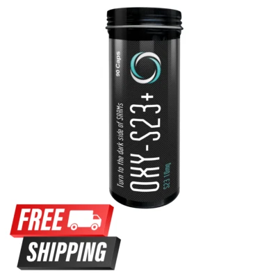 OXY LABS Oxy S23 + - High Strength Muscle Enhancing Strong - 90 Capsules - 10mg