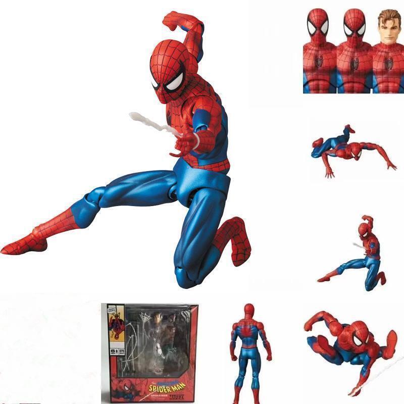 即決☆MAFEX SPIDER-MAN (COMIC Ver.) アクションフィギュア 即決☆MAFEX SPIDER-MAN (COMIC Ver.) アクションフィギュア