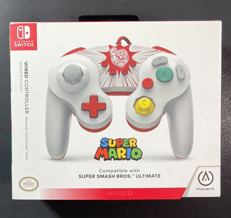 Official Nintendo Switch GameCube Style WIRED Controller Official Nintendo Switch GameCube Style WIRED Controller