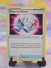 Pokemon TCG Brilliant Stars Card | Cleansing Gloves 136/172 Uncommon
