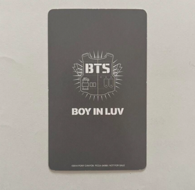 BTS V Taehyung BOY IN LUV Official Limited Edition Photocard Japan