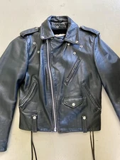 vintage perfecto by schott nyc jacket Size 36 With Warm Fleece Liner