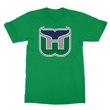 HARTFORD WHALERS DEFUNCT NHL OLD TIME HOCKEY Men's T-Shirt