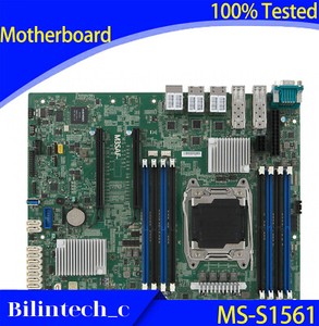 FOR   MS-S1561 dual 10G DDR4 Single-Channel Server Motherboard 128G LGA2011 #F14