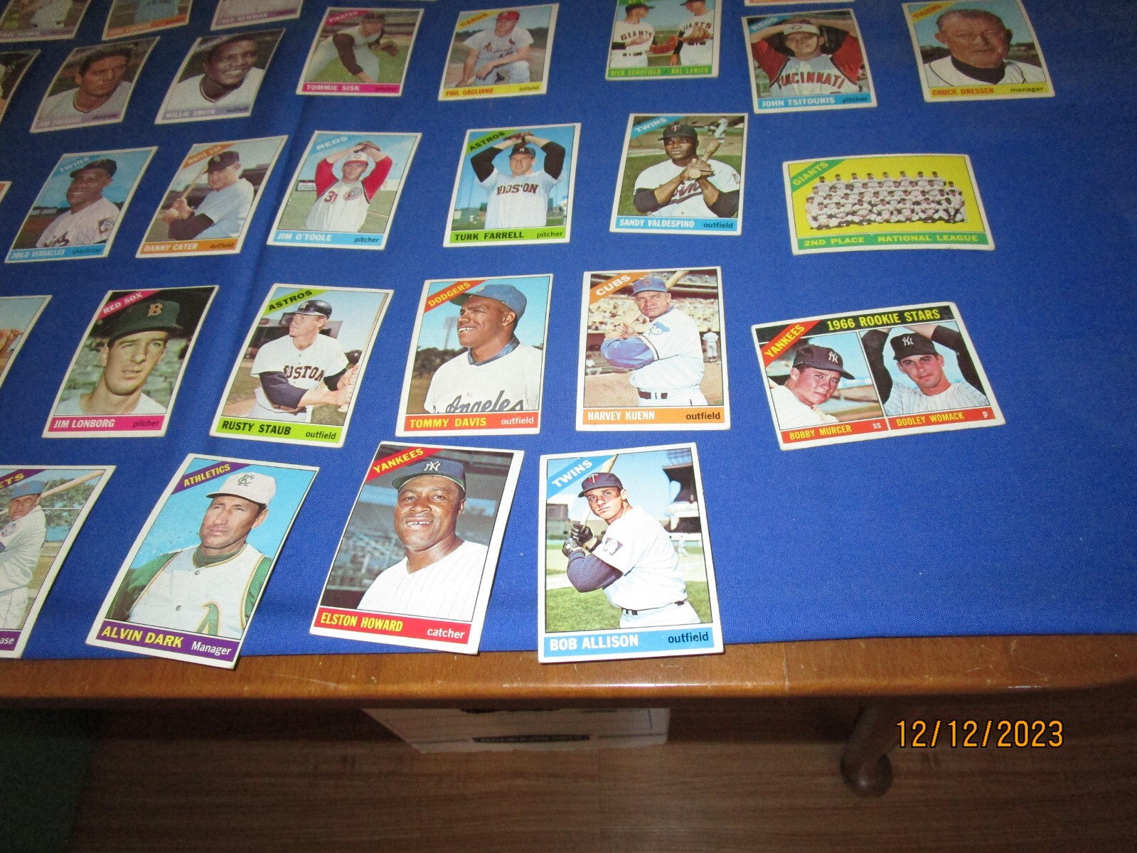 1966 Topps Baseball Card Lot mid to lower grade lot see photos eBay