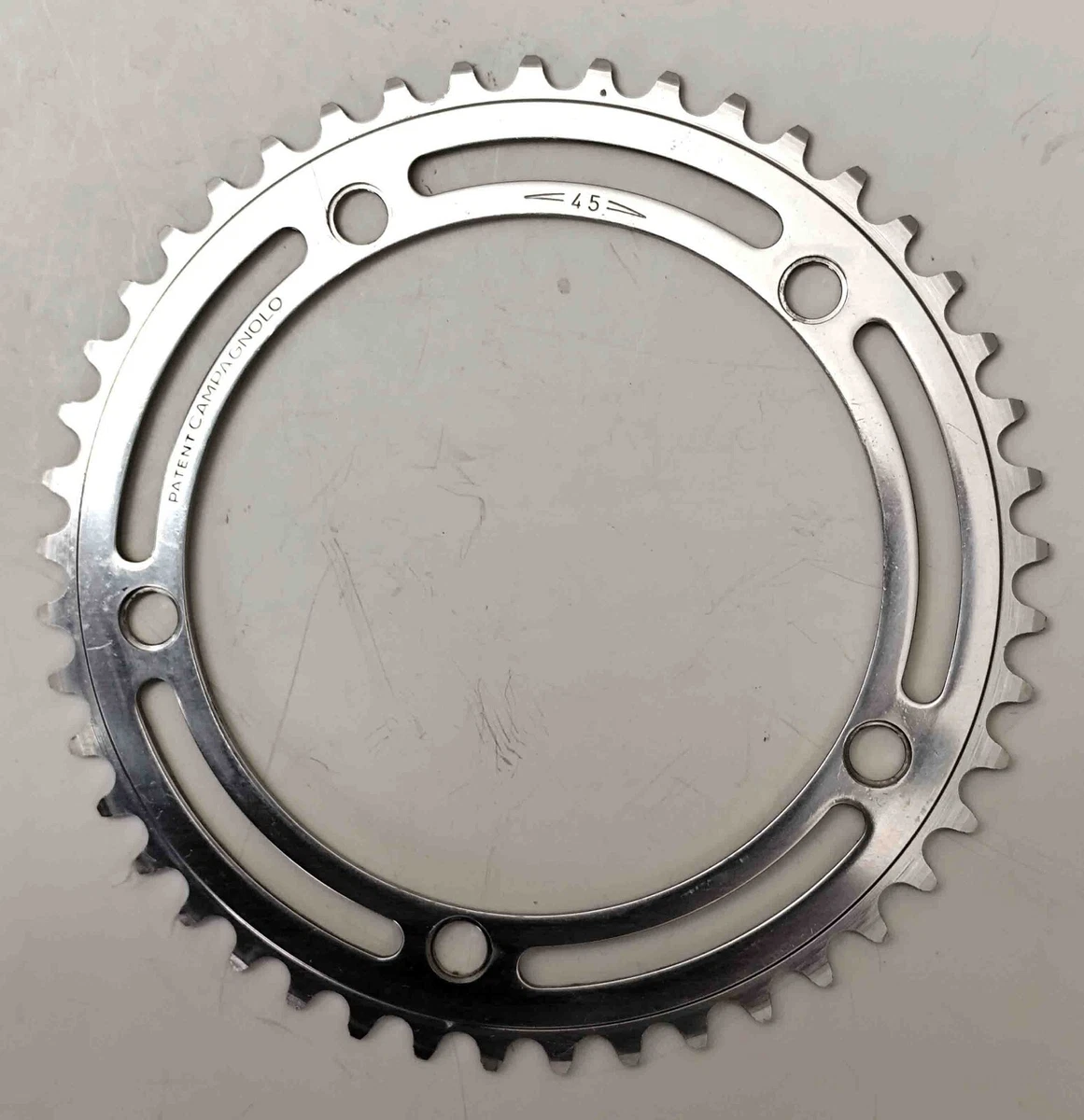Plateau De Chaîne Campagnolo Record 54 Dents BCD 151 - Occasion Bon état - 5 Bras