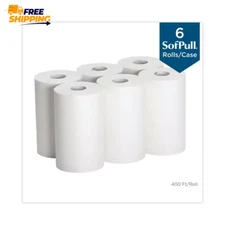 SofPull 9” Paper Towel Roll by GP PRO (Georgia-Pacific), White, 26610, 400