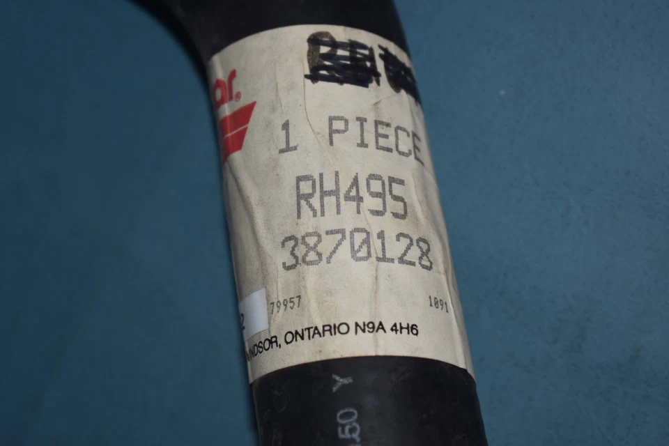 Manguera de radiador de entrada Dodge D W 150 250 350 1982-87 NOS 3870128 Mopar Foto 2 de 4