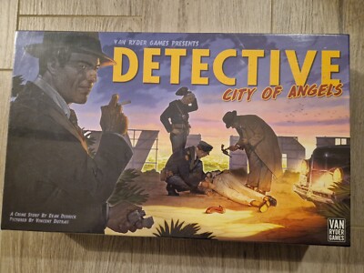 Detective City of Angels Brettspiel Set mit 2 Erweiterungen (englisch)
