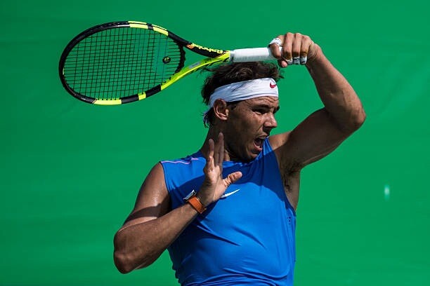 NWOT : Rafael Nadal Nike 2014 US Open Day Shirt size:XS (JPN S