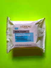 LOreal Paris Skin Care Ideal Clean Makeup Removing Wipes Towelettes 25 Count