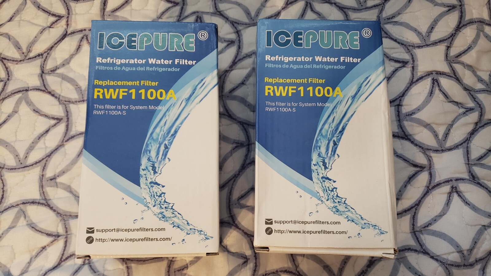 2 pack ICEPURE DA2900003G Replacement for Samsung AquaPure Plus