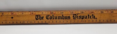 THE COLUMBUS DISPATCH NEWSPAPER 24'' RULER COLUMBUS OHIO 