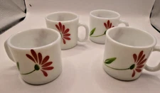 LaOpala Opalware Expresso Petal Cups Set Of 4