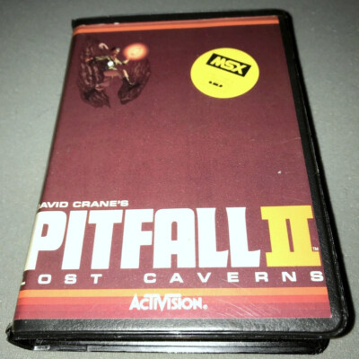 Pitfall II / 2 - ACTIVISION - MSX RANGE Cassette - V.RAR Original Clam Release
