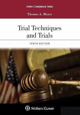 Trial Techniques and Trials + Website companion (Aspen Coursebook), Mauet, Thoma