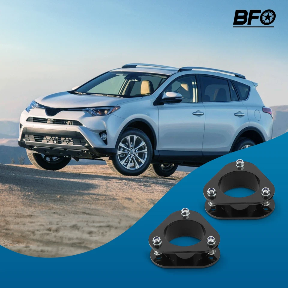 Front 2" Rear 1.5" Full Leveling Lift Kit w/ Spacers For Toyota RAV4 2006-2018 - Image 4 of 4