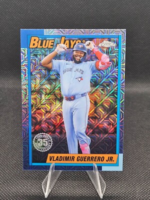 VLADIMIR GUERRERO JR - 2025 Topps Chrome Silver Pack Series 1 Mojo #T90C-30