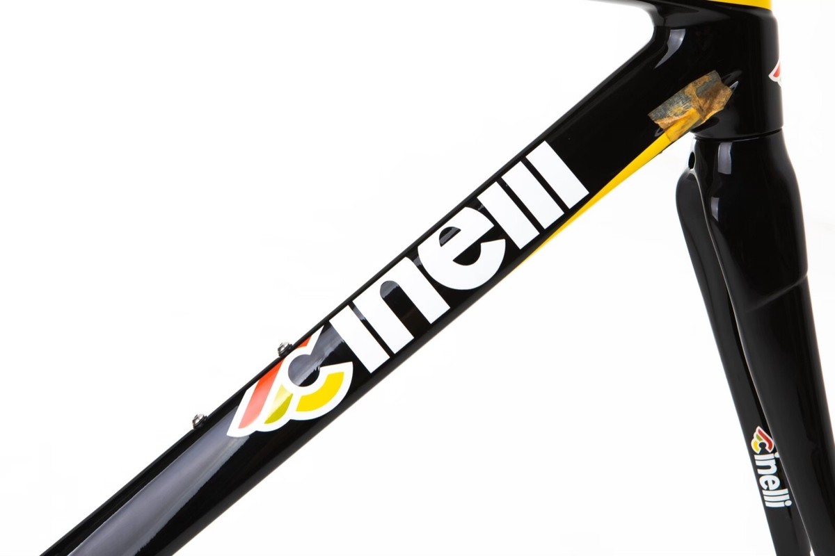 Cinelli Very Best Of Carbon Frame set Yellow | eBay