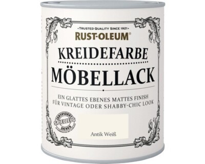 RUST-OLEUM Kreidefarbe Möbellack 125/750ml Verschiedene Farben Innenfarbe
