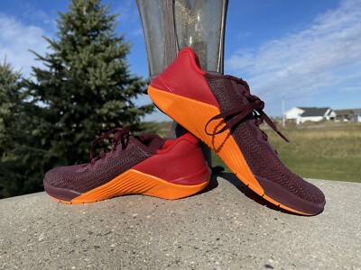Size 7 - Nike Metcon 5 Night Maroon Orange for sale online 