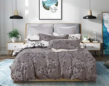 Iyanu Duvet/Doona/Quilt Cover Set Queen/King/Super King Size Bed New M459