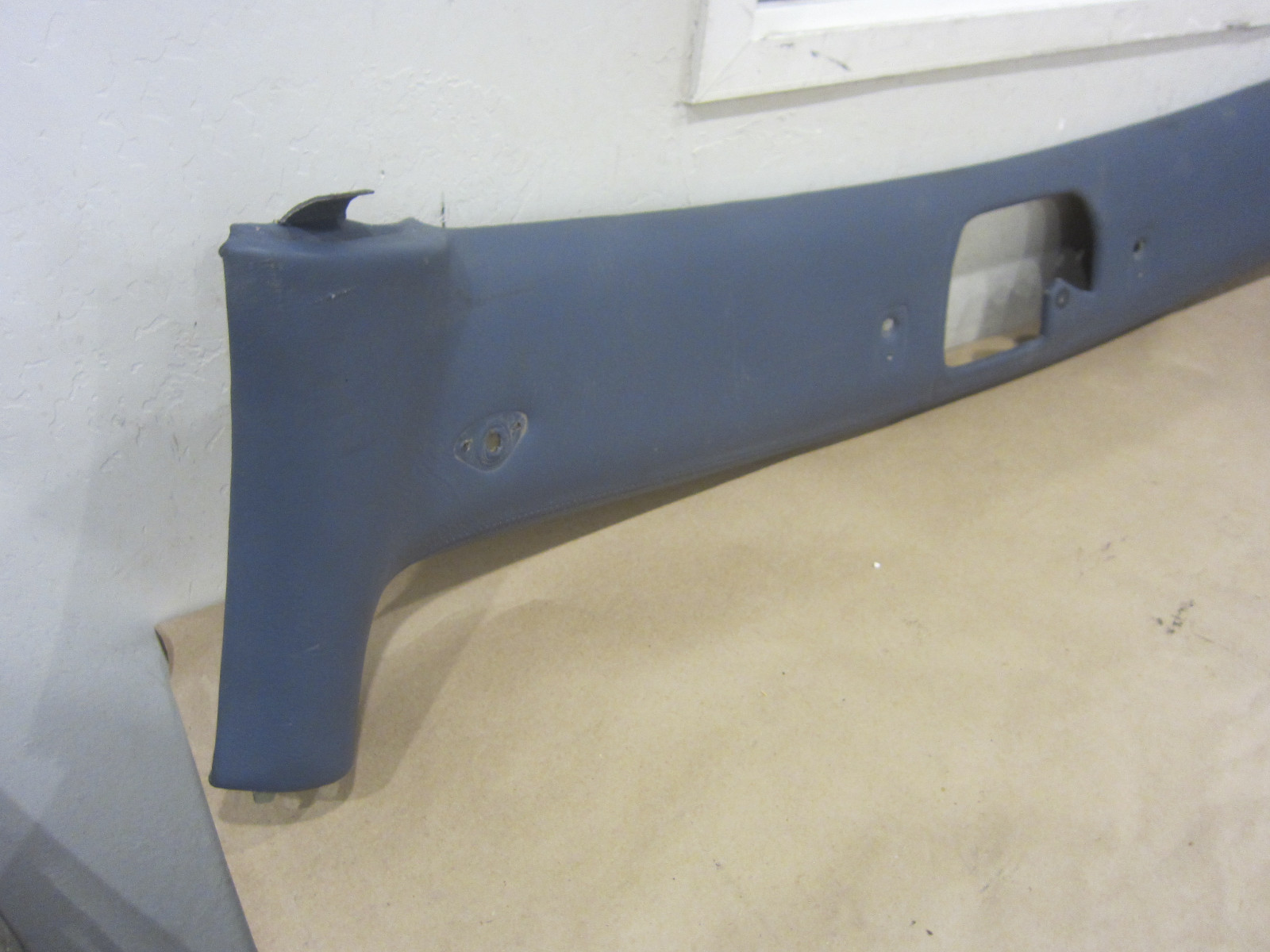 Ferrari 360 Coupe - Upper Front Interior Windshield Trim - Blue  - P/N 65867100