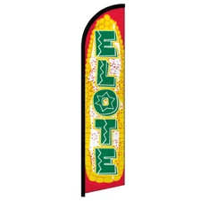 Elote Full Curve Windless Swooper Flag Concessions Food Corn