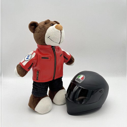 Motorcycle Bear Helmet Doll BMW Rally Bear Plush Toy Motorcycle Travel Pendant - Picture 73 of 102