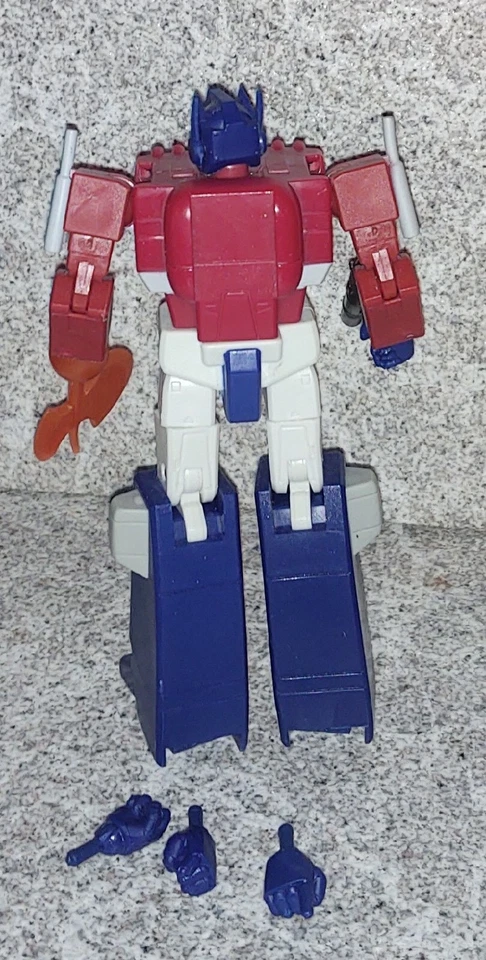 Transformers R.e.d. OPTIMUS PRIME G1 Non Transforming Figure - Image 3 of 3