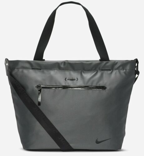 Nike Black Formflux Leather Waterproof Gym Shoulder Tote Bag BA0247 Fast  Ship