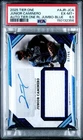 2025 Topps Tier One Junior Caminero Blue Autograph Jumbo Relic Auto /99 PSA 6.5