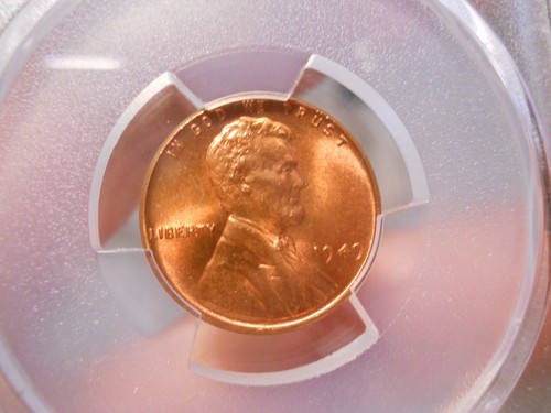 1949 Lincoln Cent PCGS MS67 RD RARE POP 46/9 RED RARE TOUGH - Bild 6 von 7