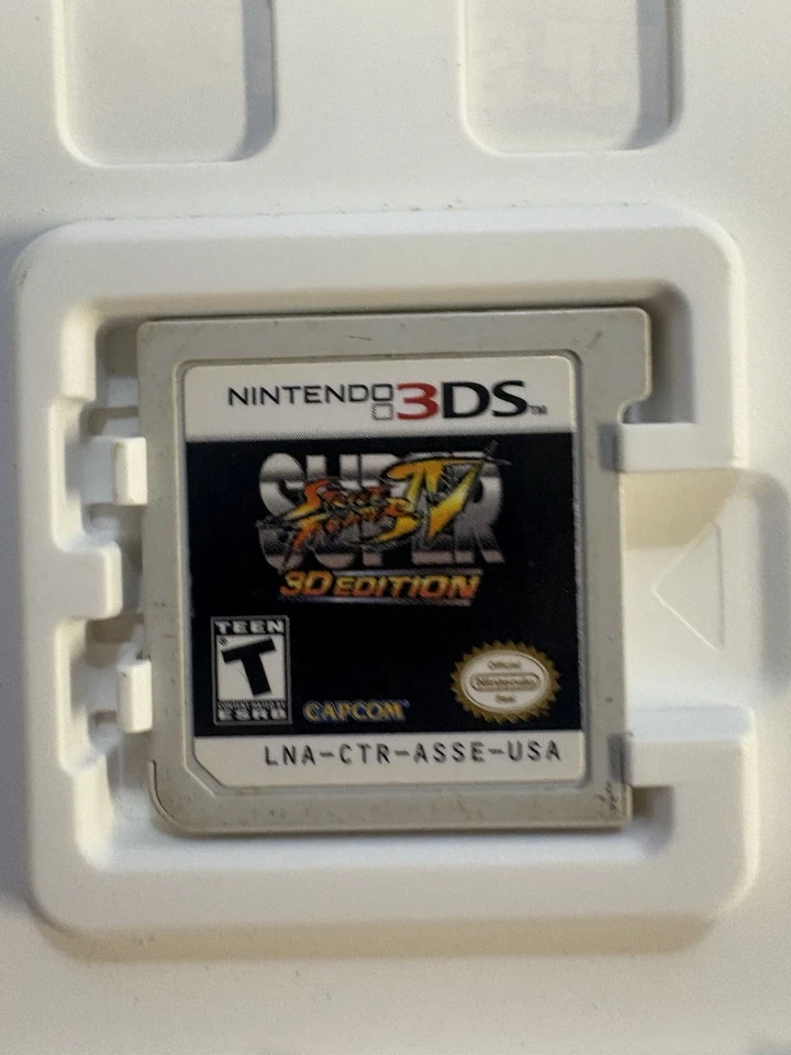 Super Street Fighter IV 3D Edition (Nintendo 3DS, 2011) Complete CIB Holo Tested - Image 4 of 4