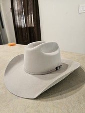 WORN ONCE Bailey 7 3/4 Diamond 20X Silver Belly Western Cowboy Hat MSRP 600