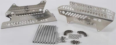 Unabiker Radiator Guards - Natural Motorcycle Dirt Bike BTA2T-A 668-5025A - Image 2 of 4