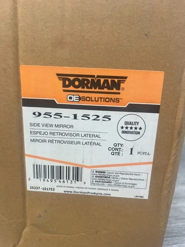 Dorman 955-1525 Side View Mirror Power Remote fits Nissan models