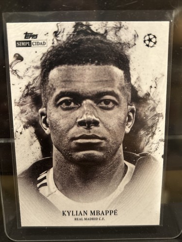 2025-26 Topps Simplicidad Uefa Club Competitions - Retrato Kylian Mbappe