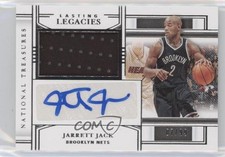 2020-21 Panini National Treasures Lasting Legacies 7/99 Jarrett Jack Auto s3g
