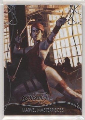 2020 Upper Deck Marvel Masterpieces Level 2 639/1499 Elektra #39 09q5