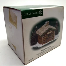 Vintage NOS Dept 56 Village Accessory - Village Smokehouse Incense burner