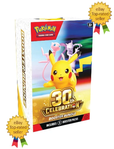 Pokemon 30th Anniversary Celebrations Booster Bundle Sealed