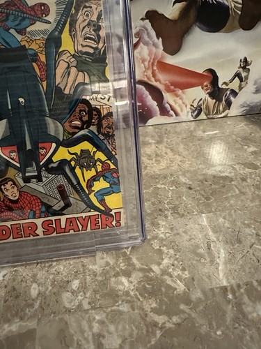 Amazing Spider-Man #105 CGC 9,6 páginas blancas (1972 Marvel) - Imagen 5 de 12