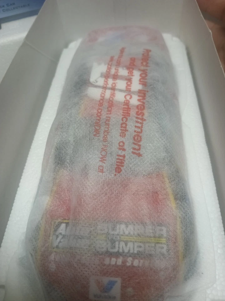 SCOTT RIGGS 2006 ДЕЙСТВИЕ #10 АВТО ЗНАЧЕНИЕ БАМПЕР НА БАМПЕР DODGE 1/120 СДЕЛАНО XRARE! - Изображение 3 из 4