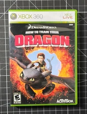 Xbox 360 How to Train Your Dragon Custom Case NO Game No Manual