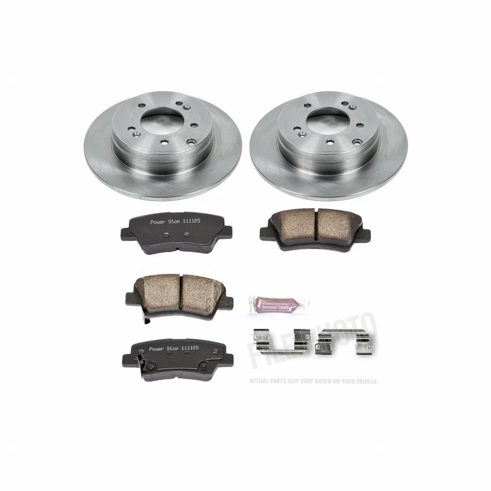 Kit de frenos Power Stop para Hyundai Sonata 2010-2015 | Trasero | Autospecialty Foto 2 de 4