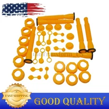 6x Fit Plastic Gas Cans Old Style Cap Gas Can Spout Nozzle Vent Kit Replacement